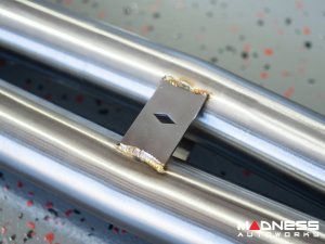 Jaguar F-TYPE Performance Exhaust System - MADNESS - 3.0L V6 - Dual Side Exit - Electronic Valve Design - Black Chrome Exhaust Tips Jaguar F-TYPE Performance Exhaust System - MADNESS - 3.0L V6 - Dual Side Exit - Electronic Valve Design - Black Chrome Exhaust Tips